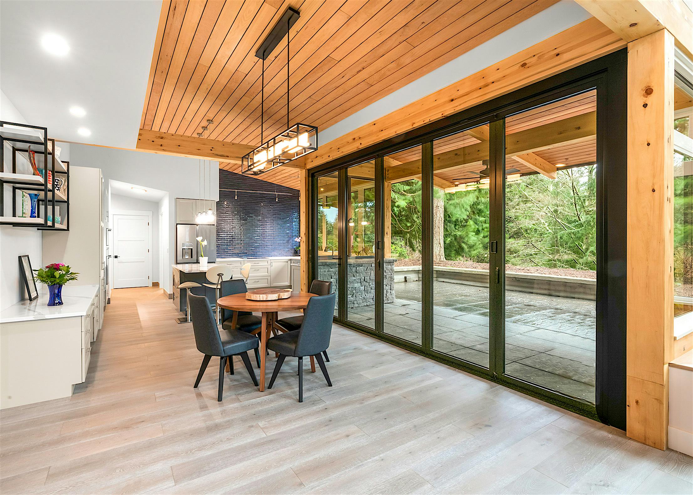 NanaWall folding patio glass door system