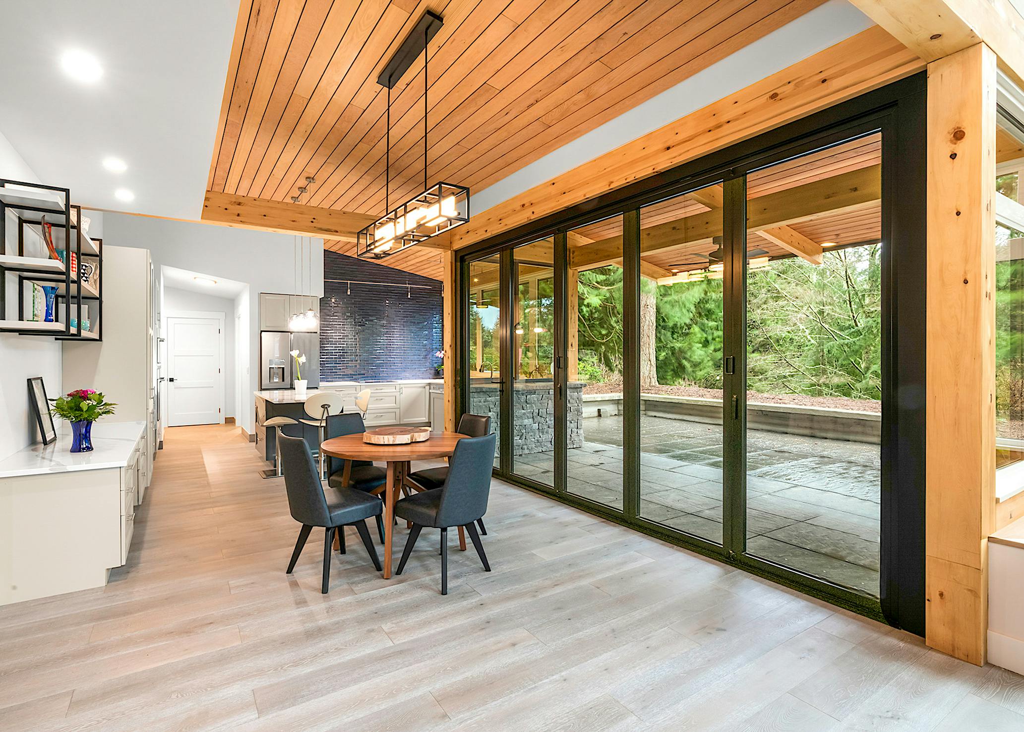 NanaWall folding patio glass door system