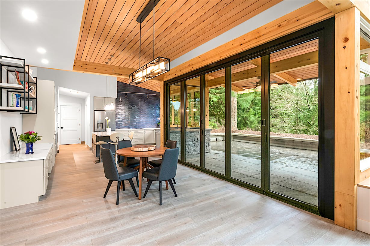 NanaWall folding patio glass door system