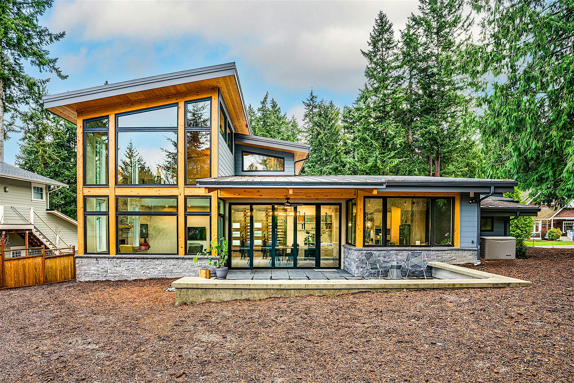 glass patio door