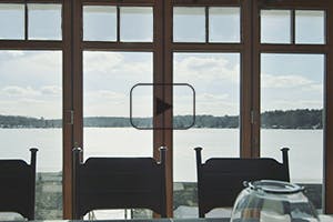 NanaWall operable glass door panels