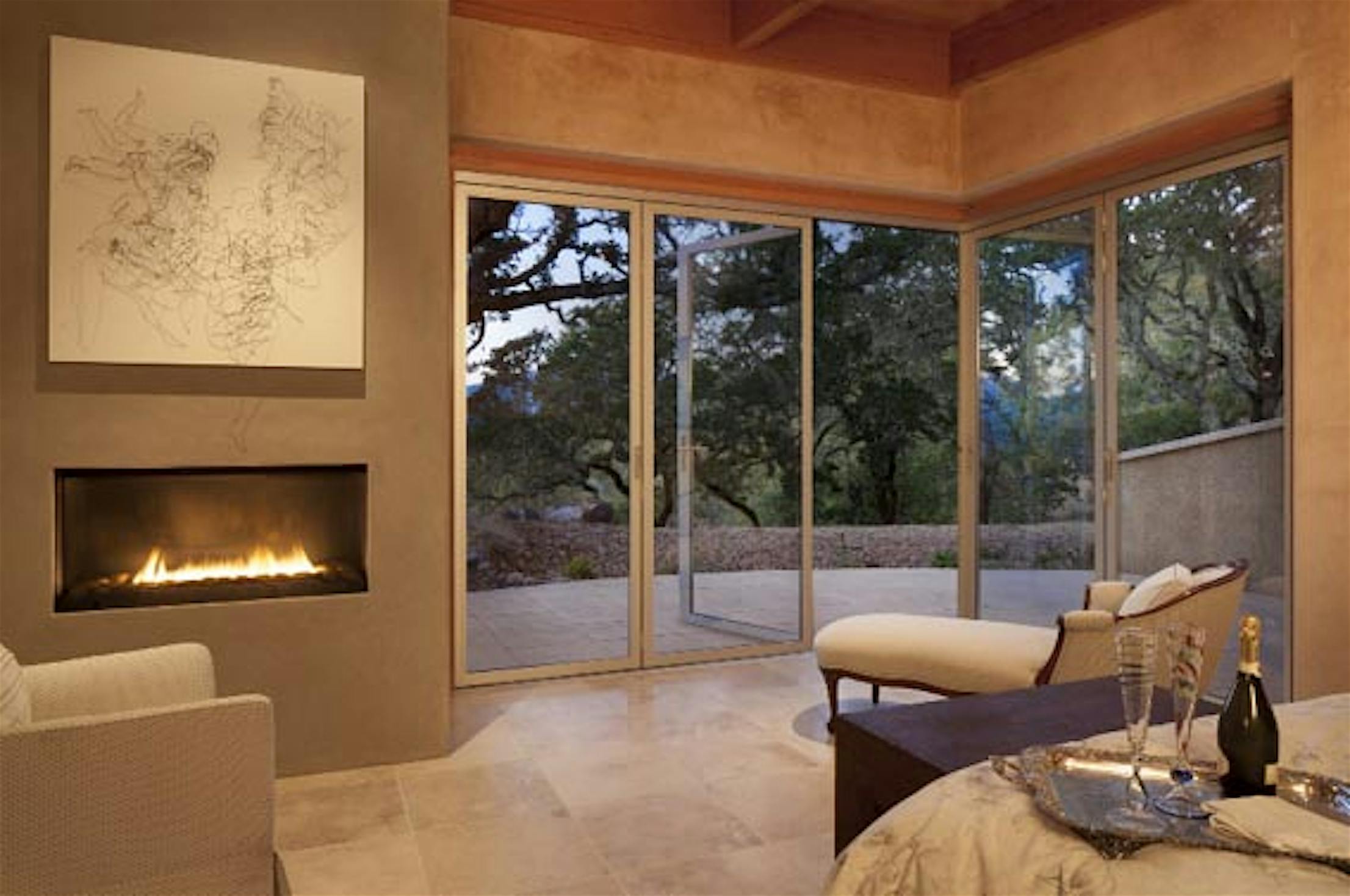Folding-Glass-Wall-Systems-in-Bedrooms