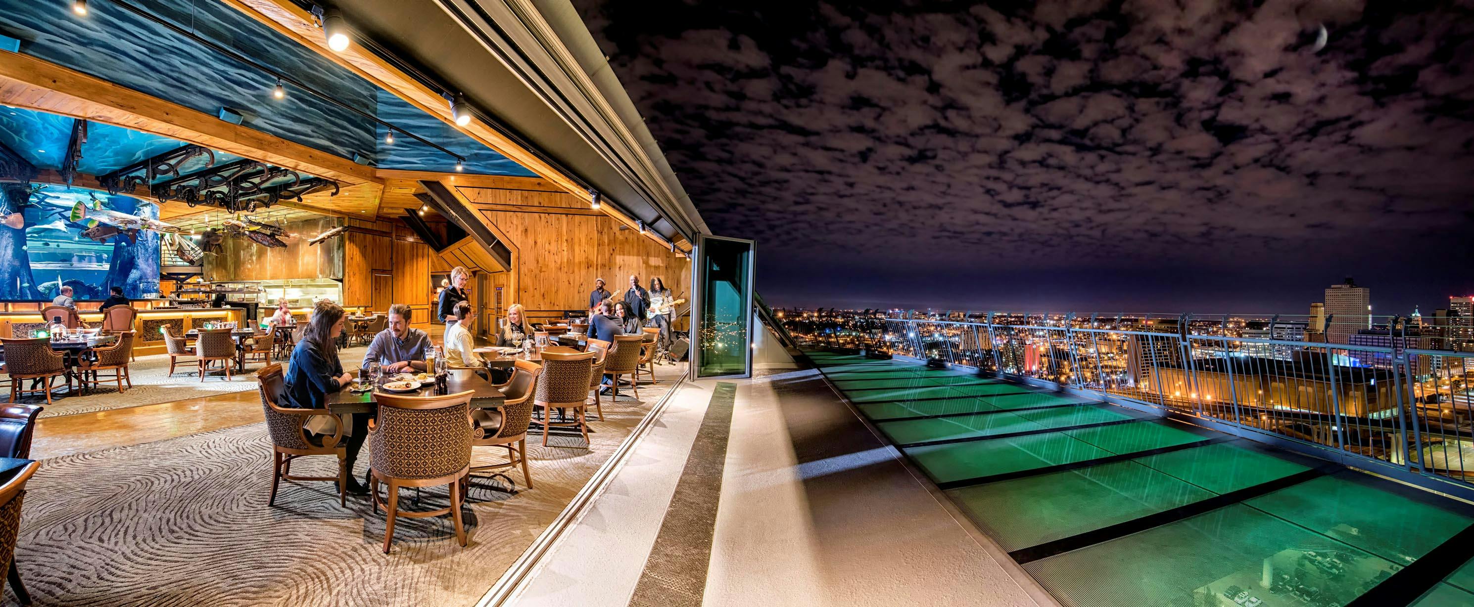 NanaWall folding glass wall in the best rooftop bars in America