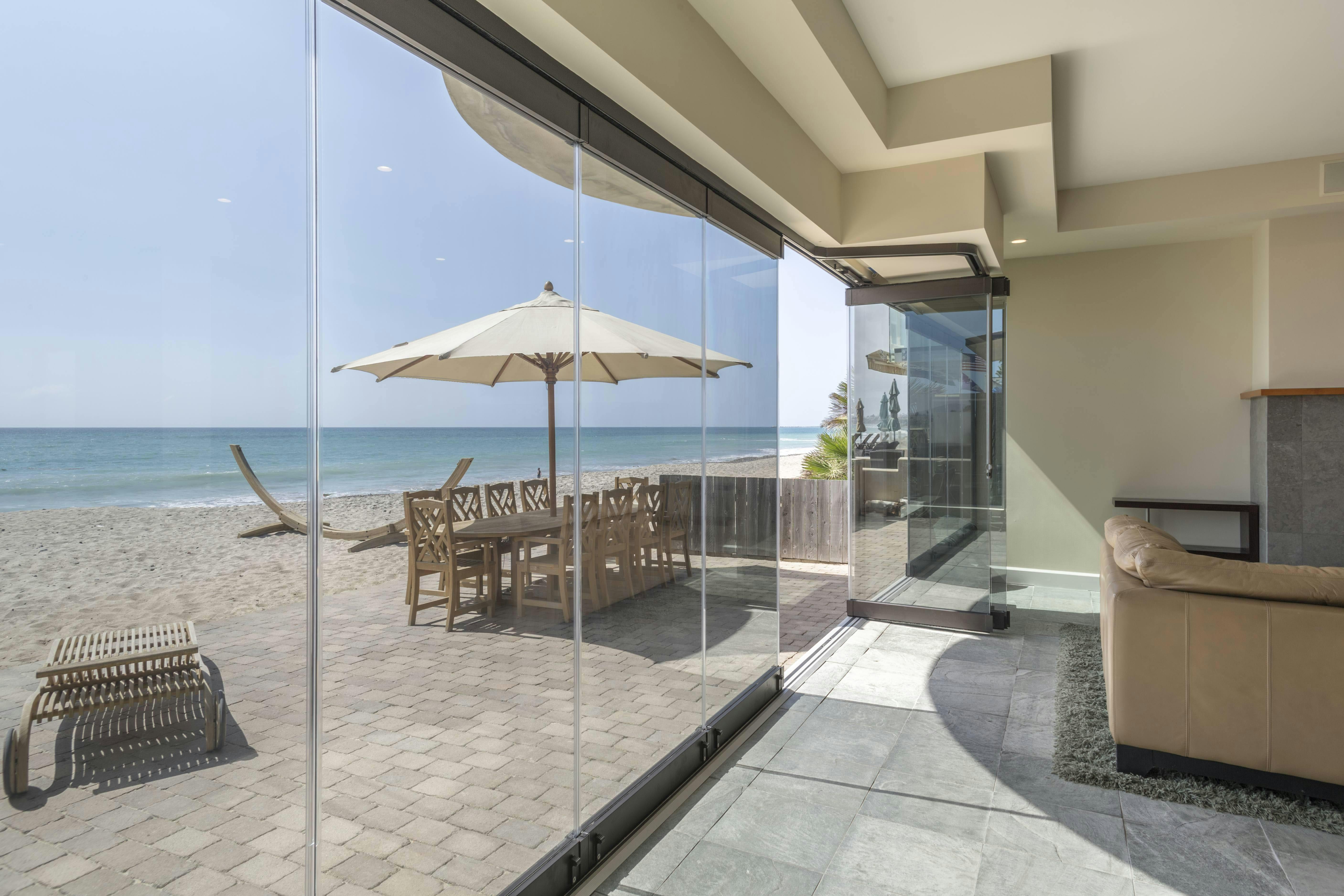 NanaWall frameless glass walls