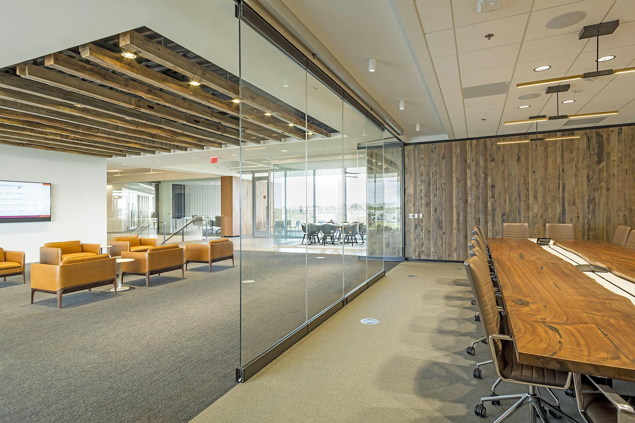 Sound-rated Frameless sliding glass wall systems