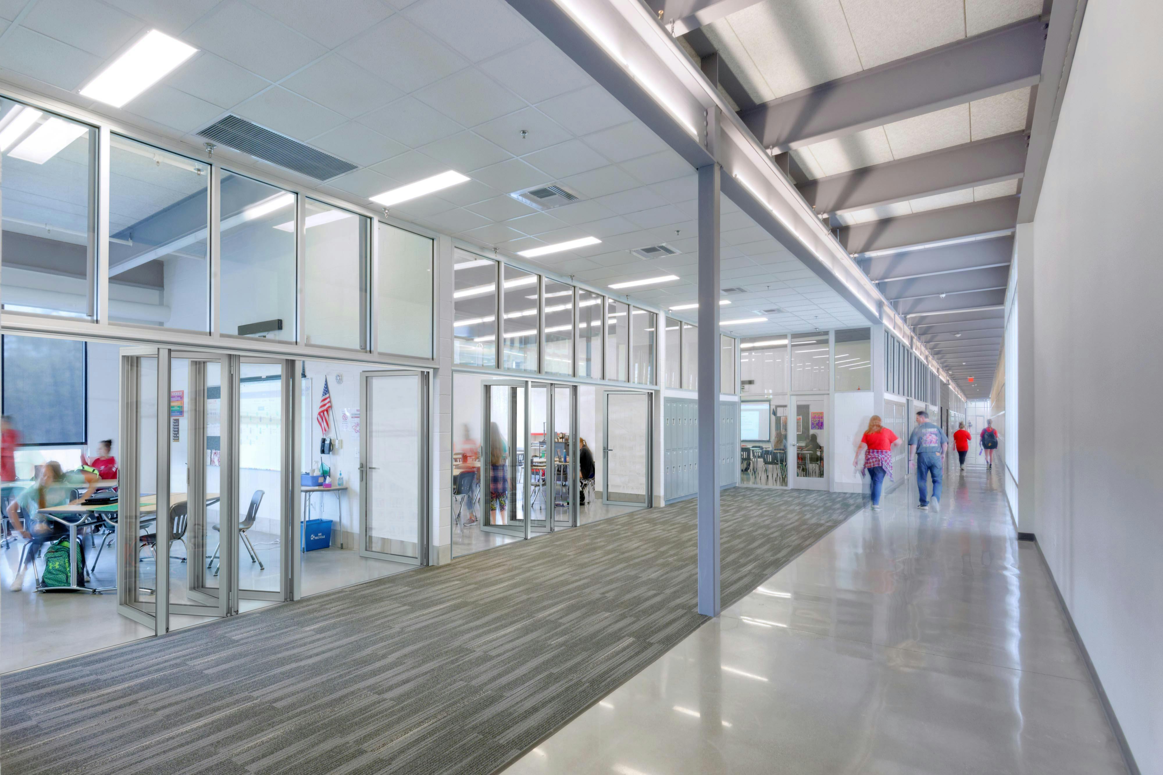 NanaWall sound-rated folding glass wall system