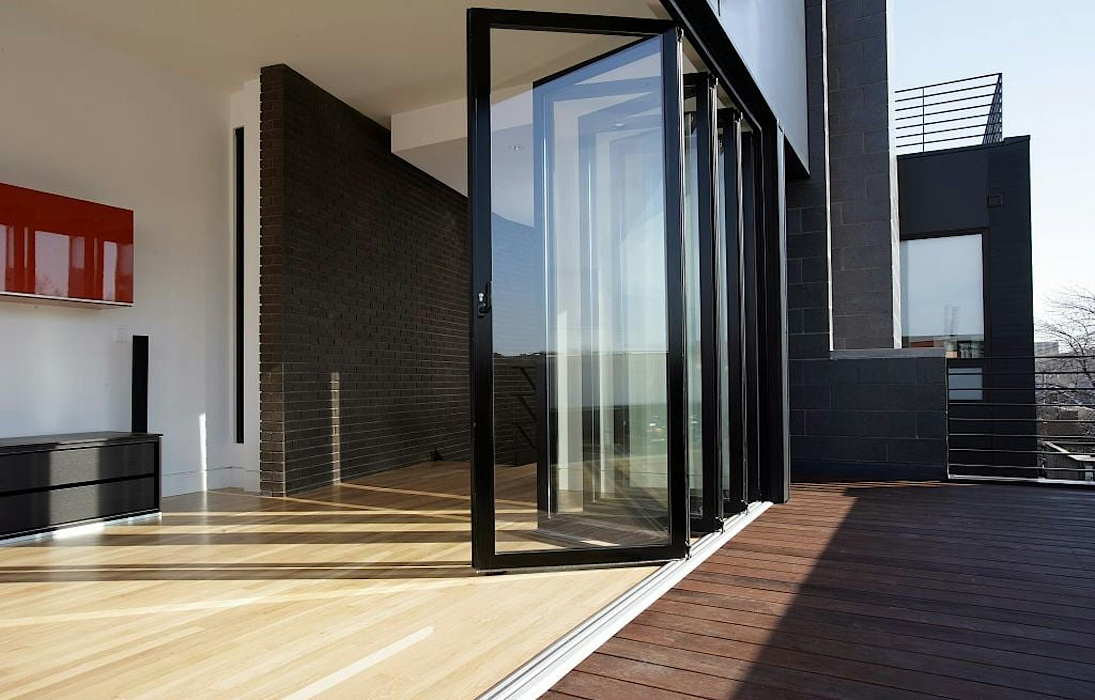 NanaWall Inswing Aluminum Framed Folding Glass Walls