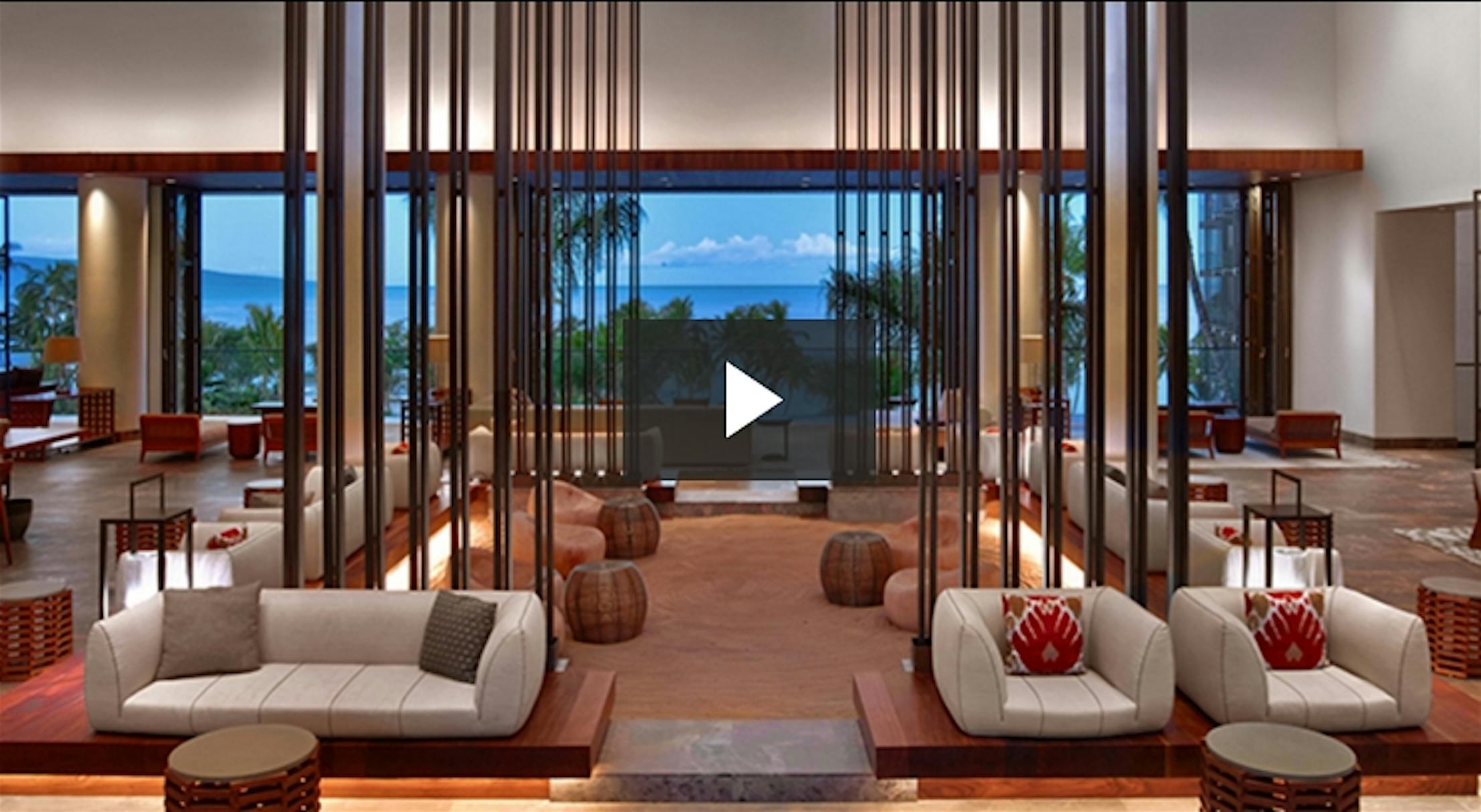 Andaz hotel lobby with NanaWall SL70