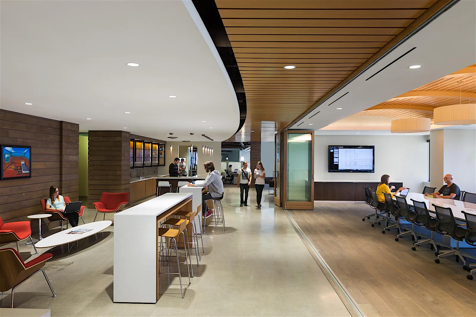 How Do Trends in Commercial Interiors Enhance Productivity?