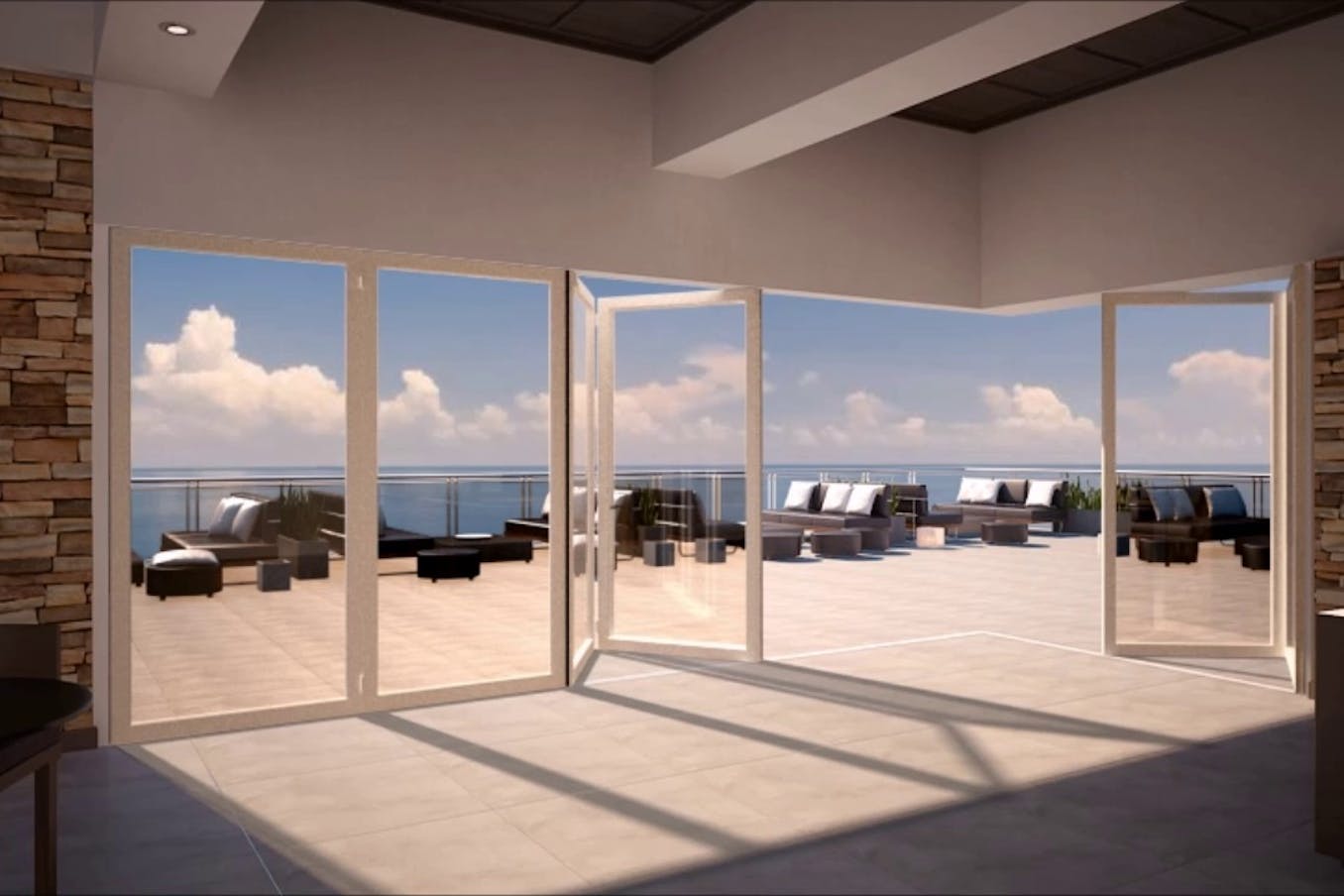 NanaWall configuration video - open corner folding doors