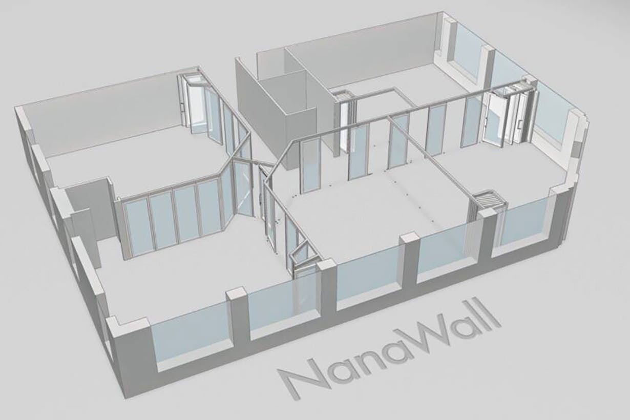 NanaWall HSW60 - Miami Level 3 Animation