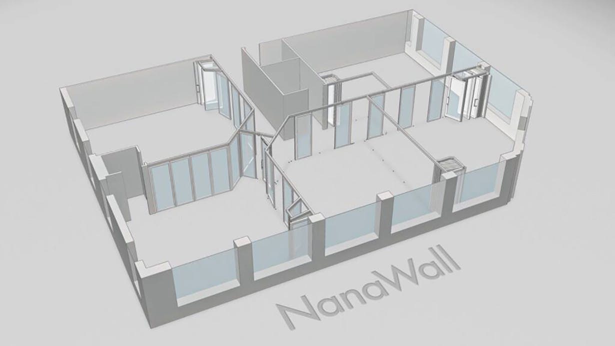 NanaWall HSW60 - Miami Level 3 Animation