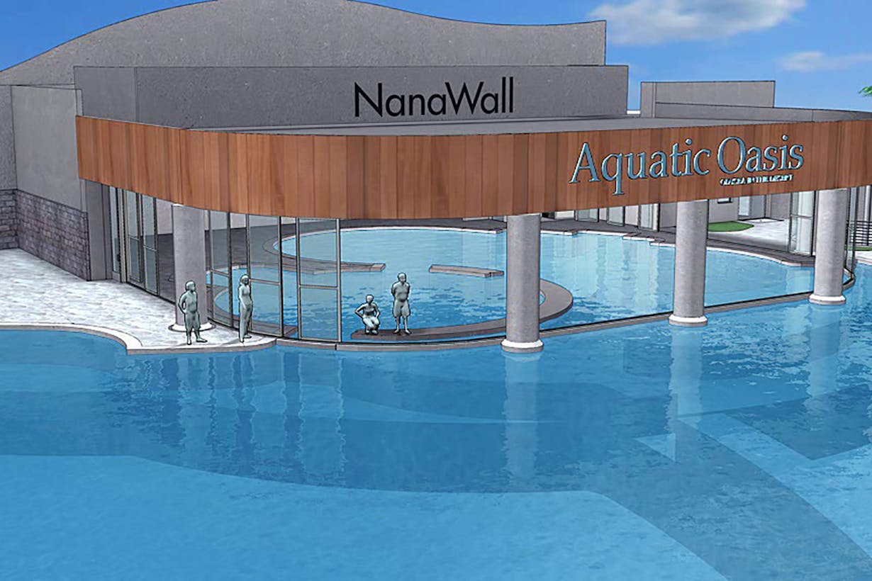 NanaWall HSW60 - Aquatic Oasis Animation
