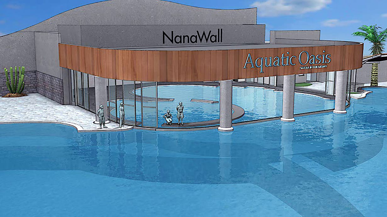 NanaWall HSW60 - Aquatic Oasis Animation