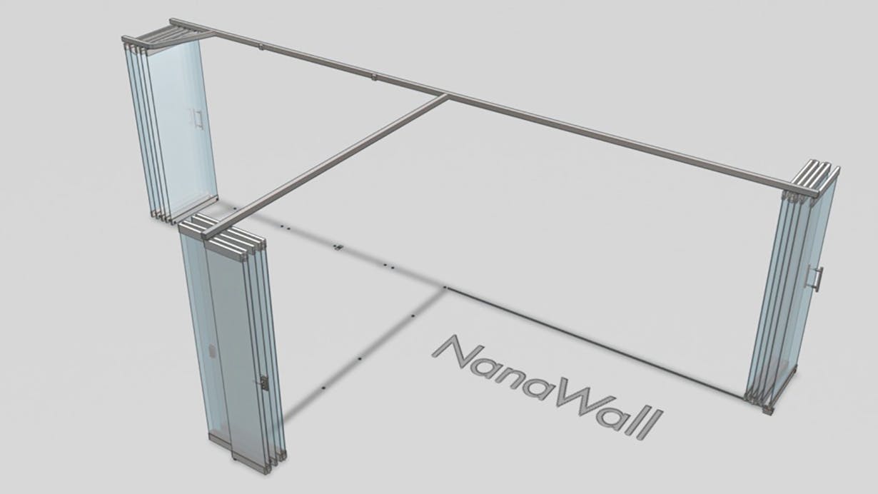 NanaWall HSW75 and FSW75 - Combination Opportunities Animation