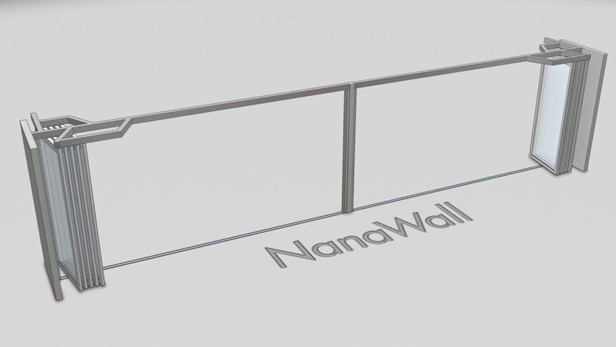 NanaWall HSW60 Beverley Hills Residence Animation