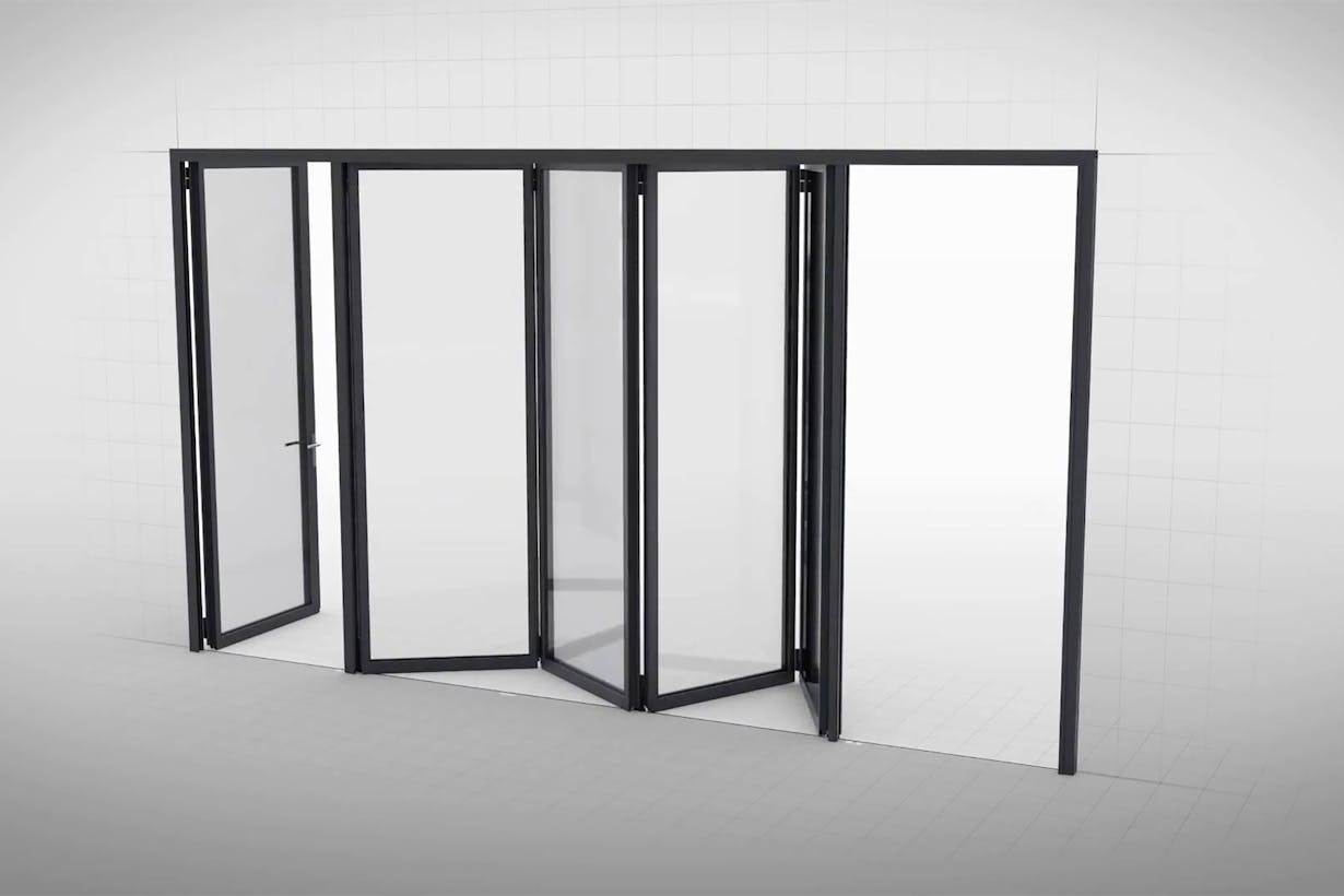 NanaWall NW Acoustical 645 - AcousticFOLD-02 Animation