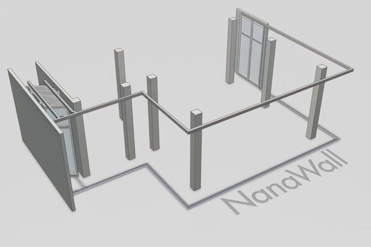 NanaWall HSW60 Lincoln Residence Animation