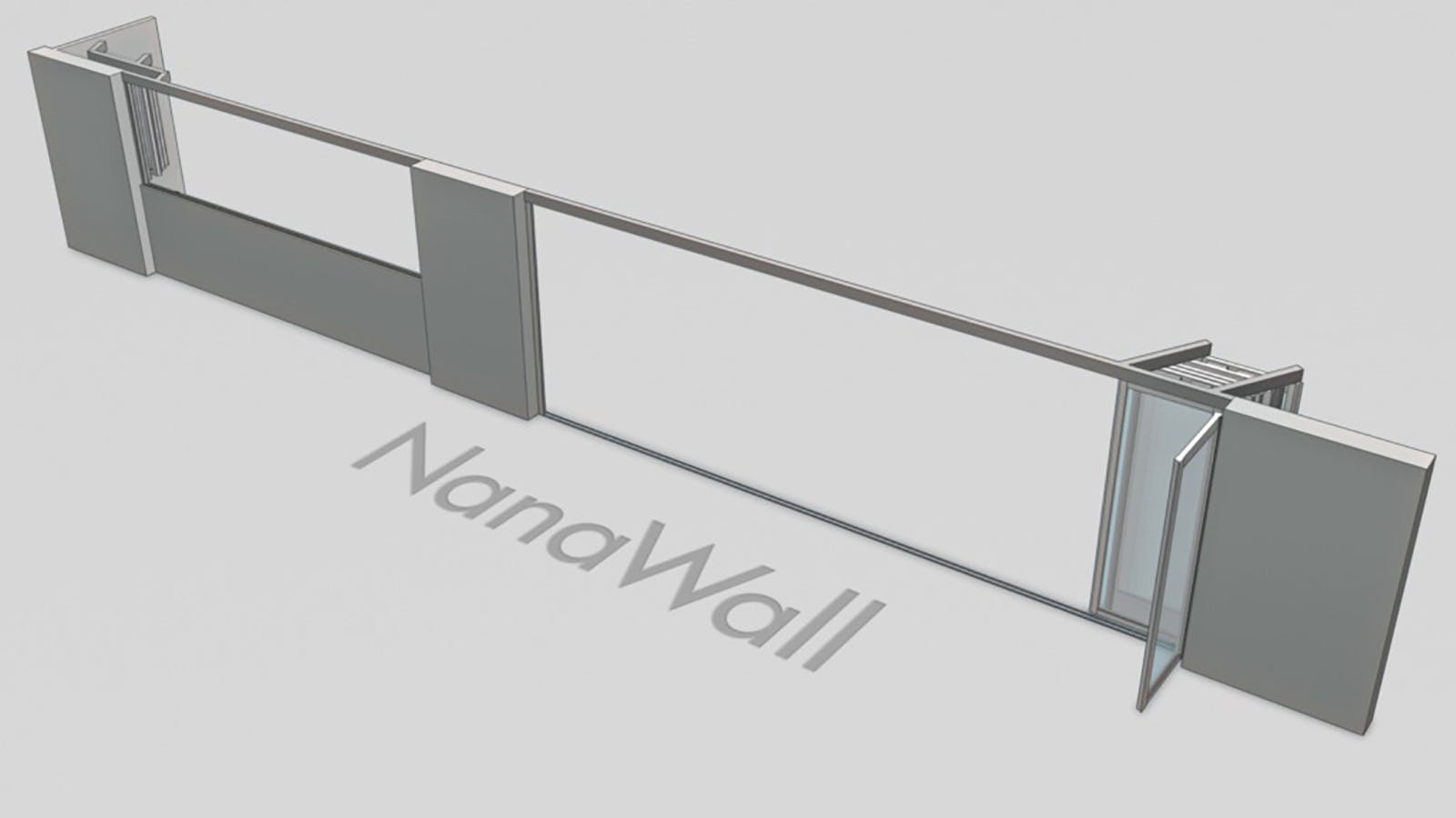 NanaWall HSW60 - Garten Casino Animation