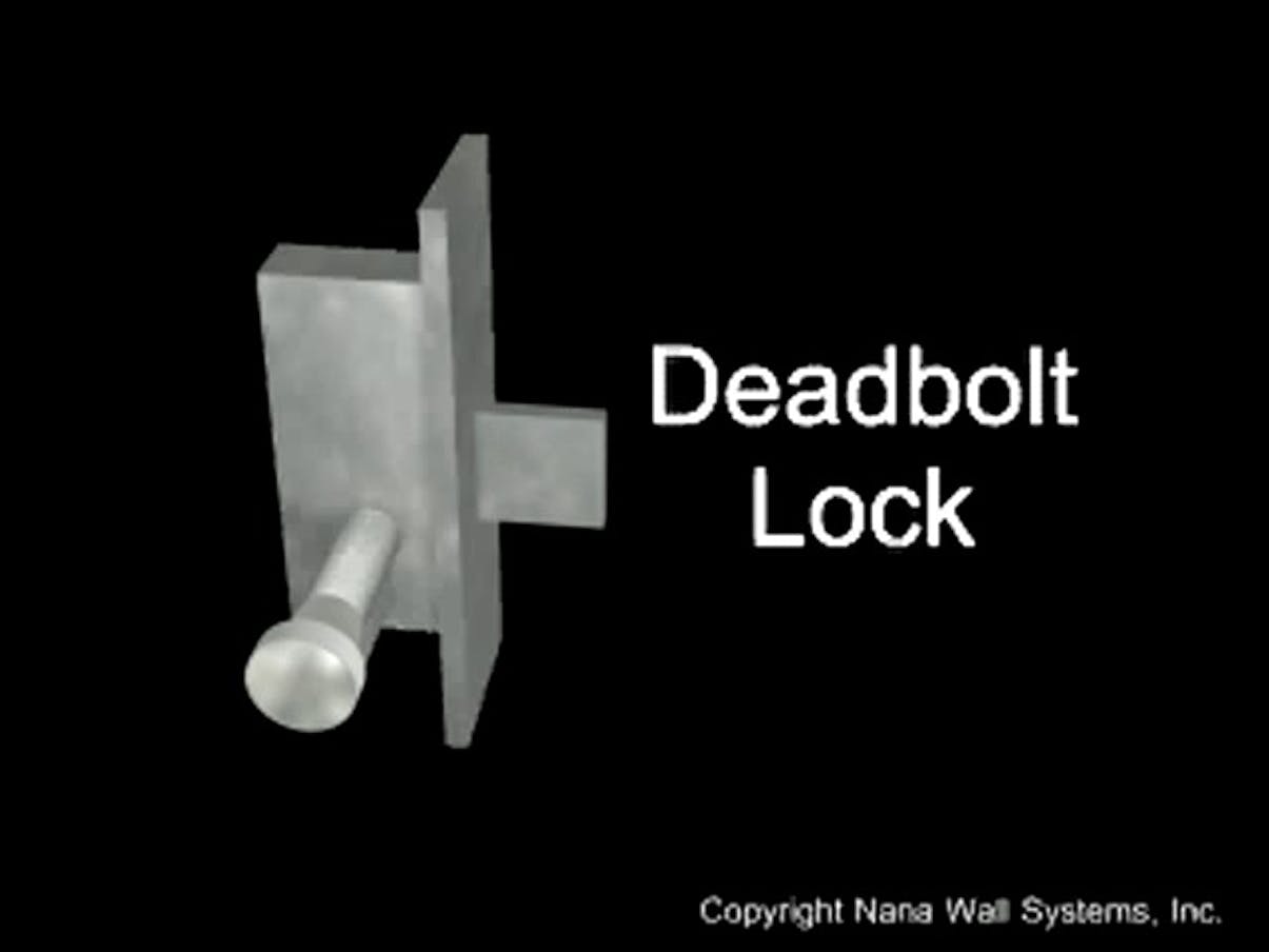 DeadBolt locking system animation