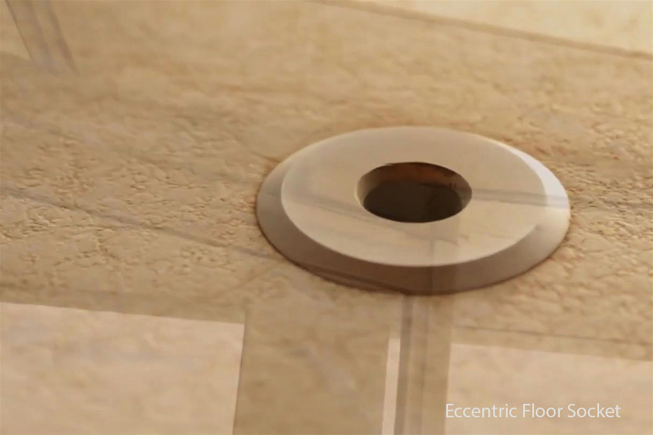Eccentric Floor Socket | NanaWall