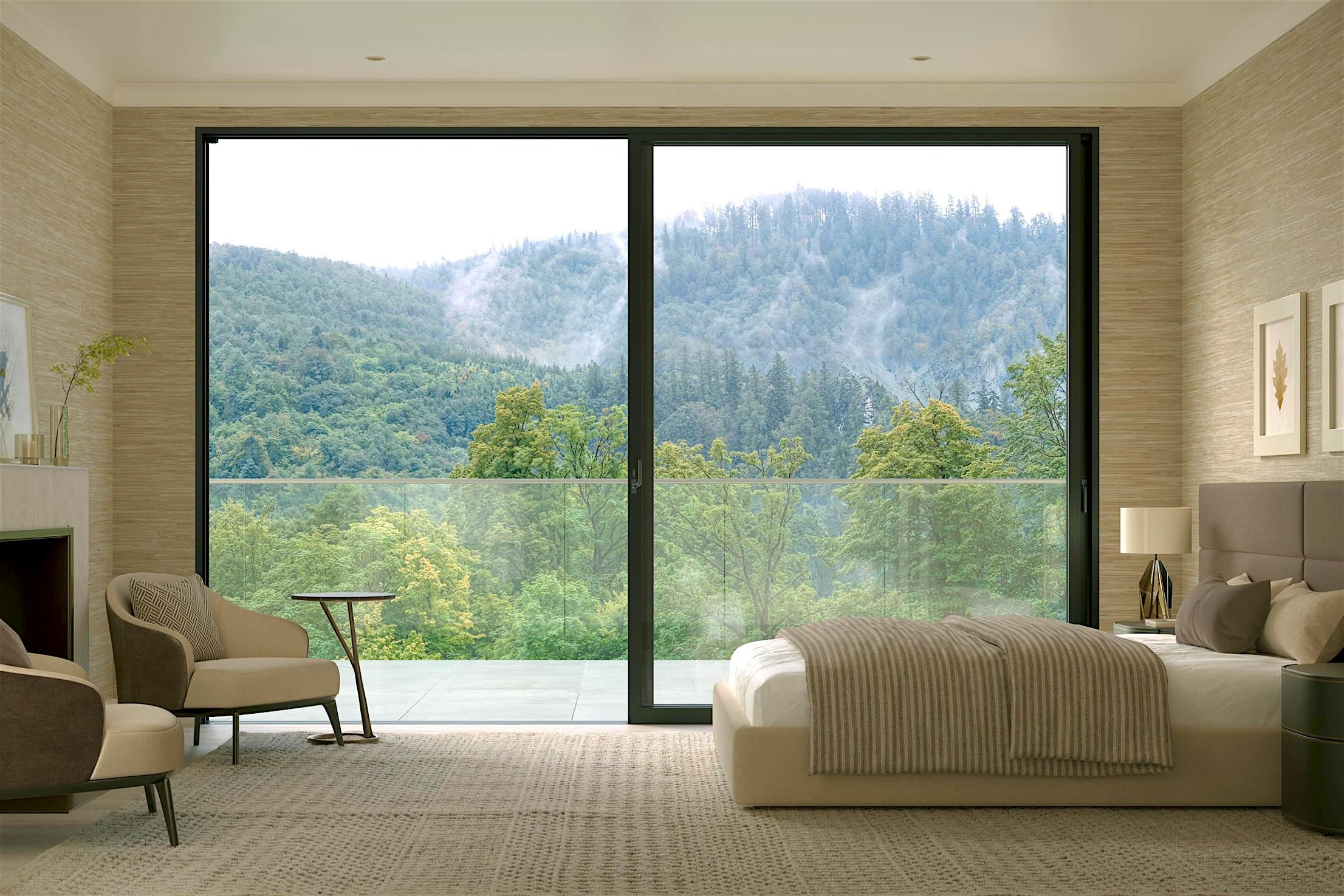 NW MultiSlide 630 Glass Doors | Bedroom Application