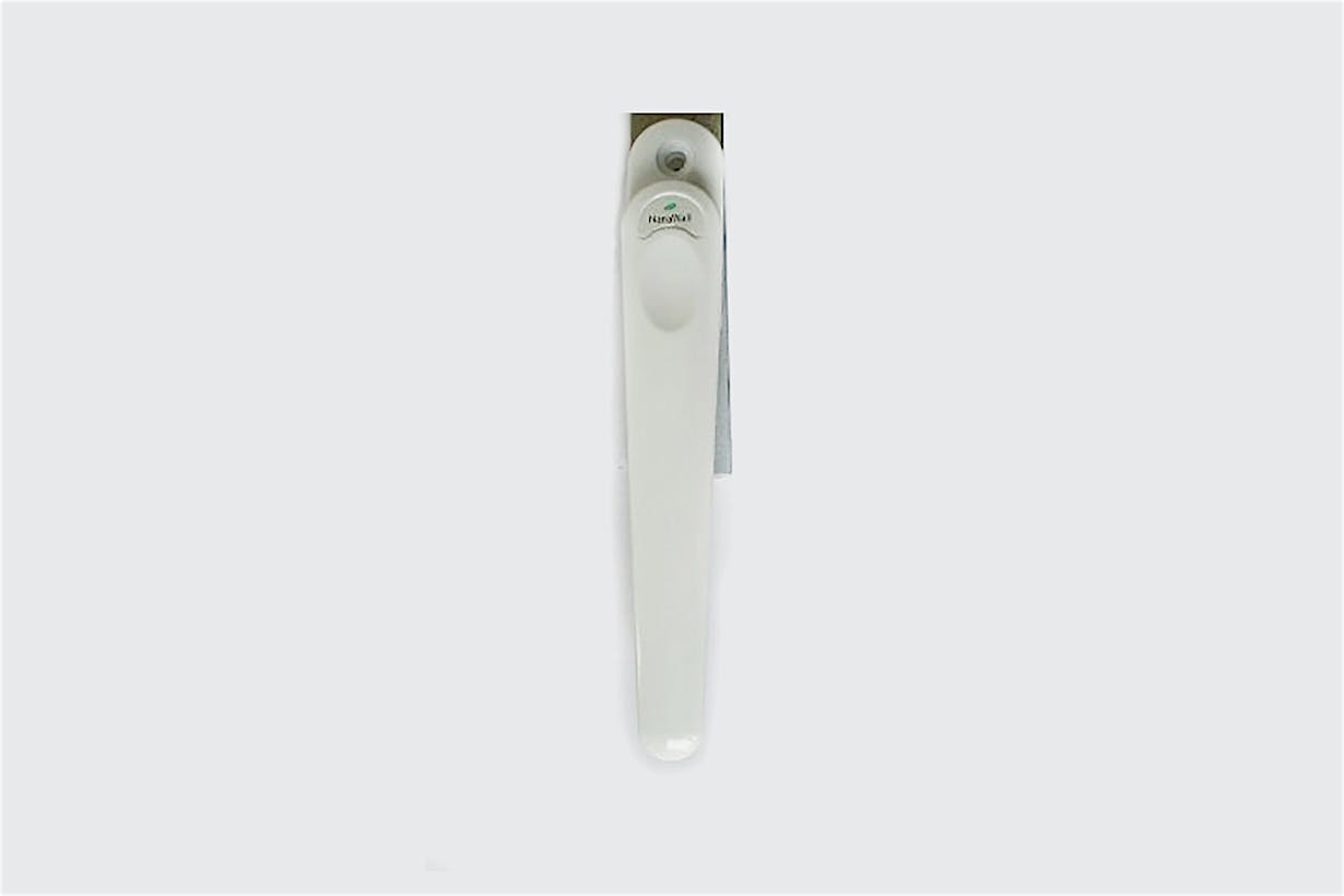 Flat-White or Matching Powder Coat Finish Handle