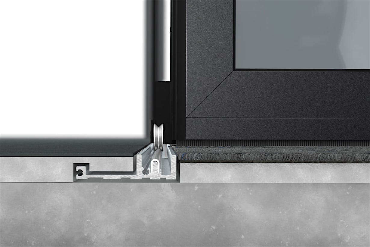 NanaWall Surface Mounted Flush - Outswing Suggested Installations