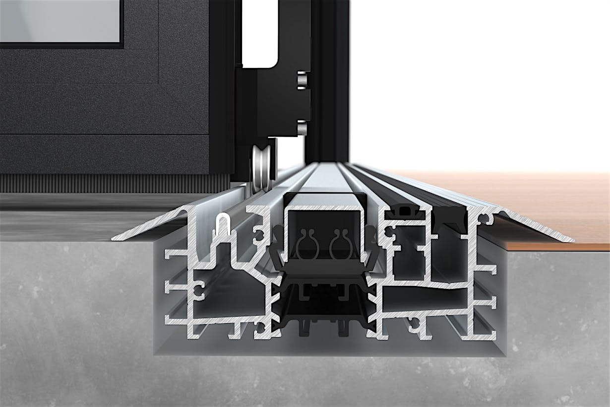 Outswing Low Profile Saddle Sill Suggested Installation
