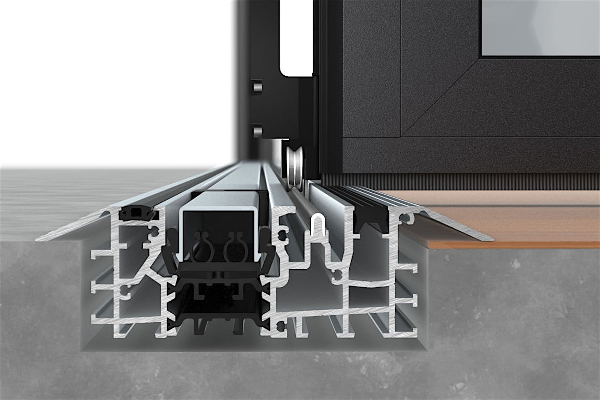 Low Profile Saddle Sill - Inswing Suggested Installation