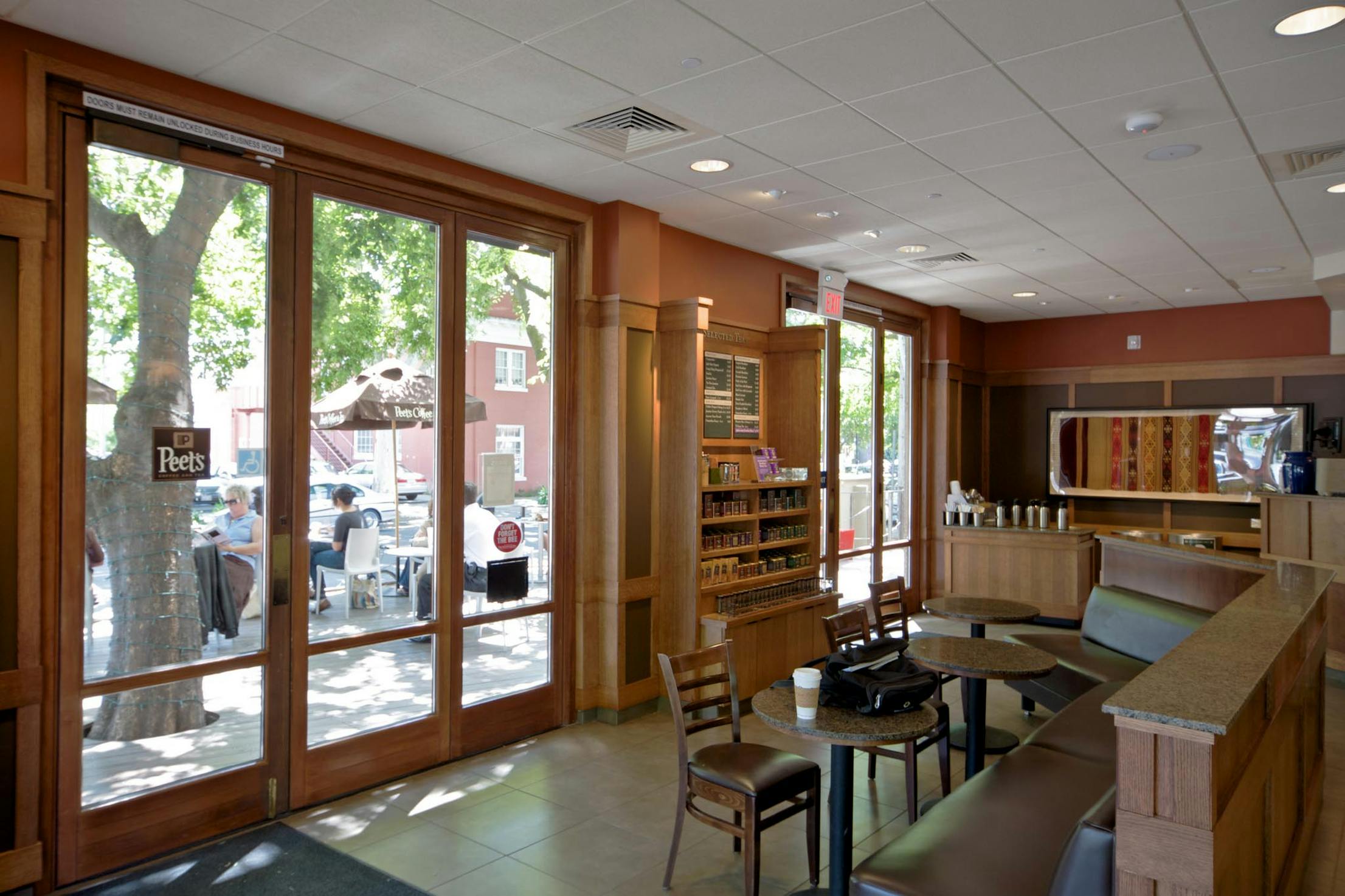 Peet's Coffee NanaWall