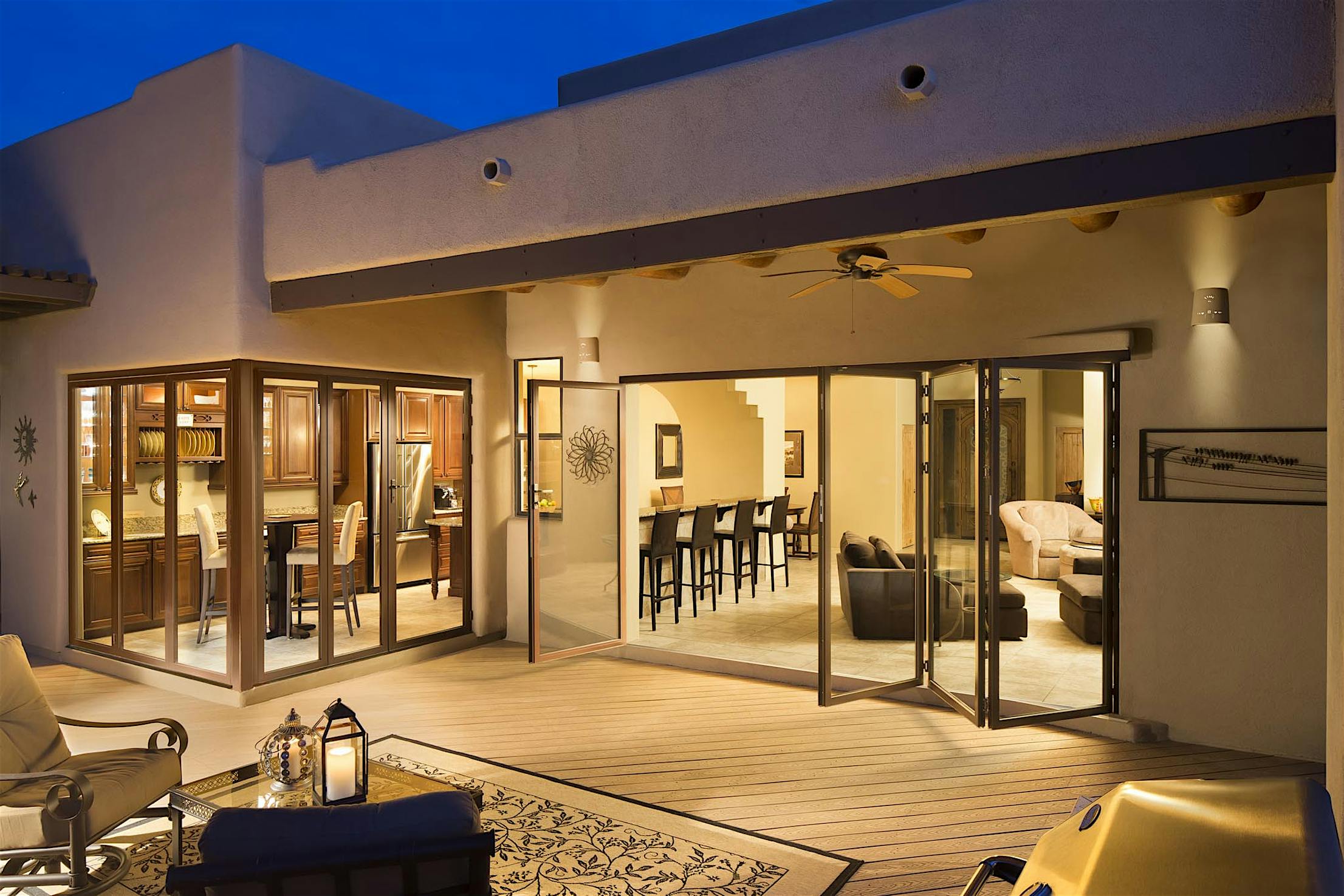 SL45 residential FoldFlat system - Folding exterior
