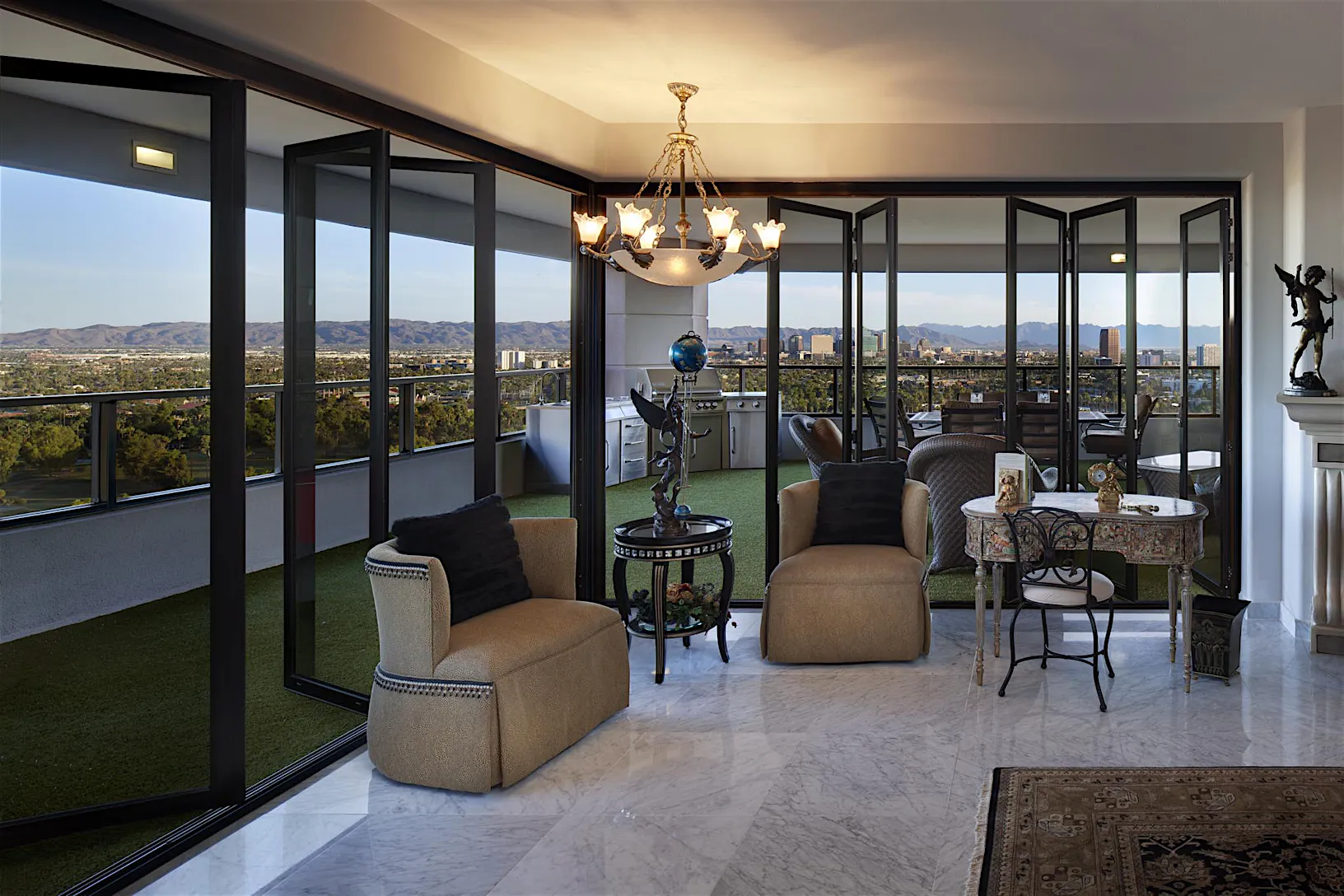 Beautiful view of Energy Efficient Penthouse
