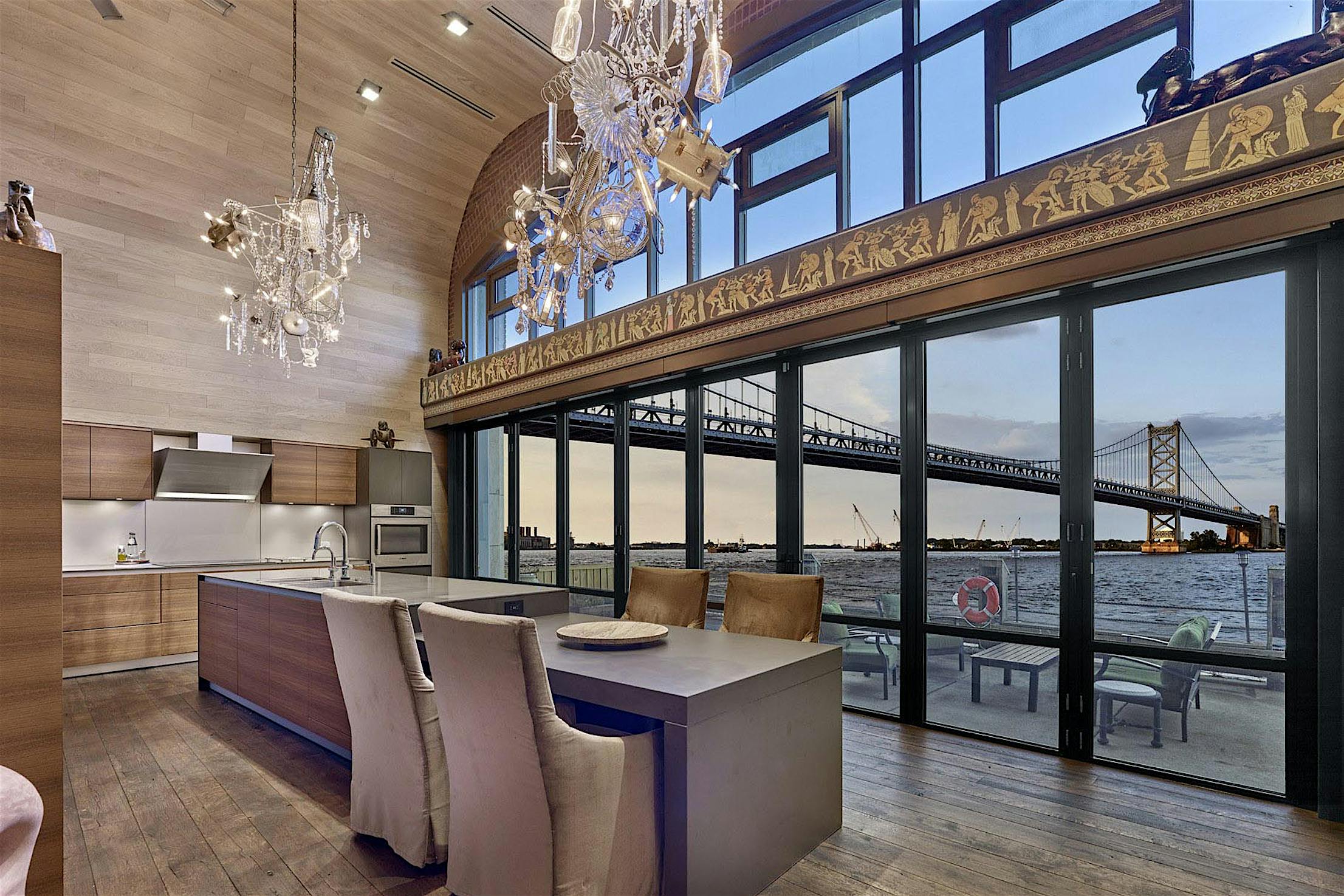 SL70 Oceanview living room - Large opening folding walls