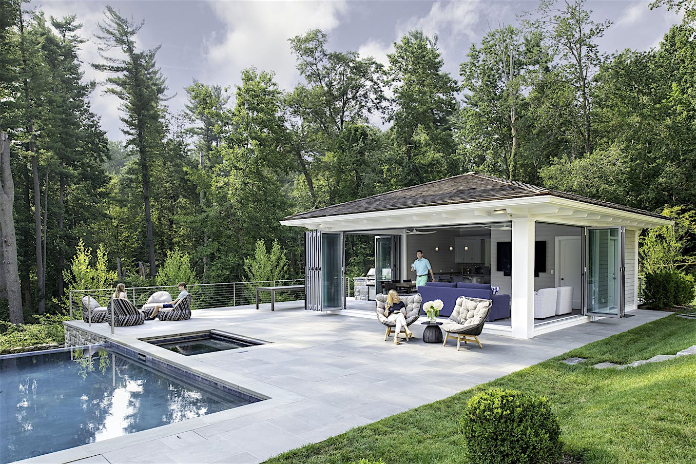 Prefab Pool House With Bathroom Pool House Design Ideas | HGTV