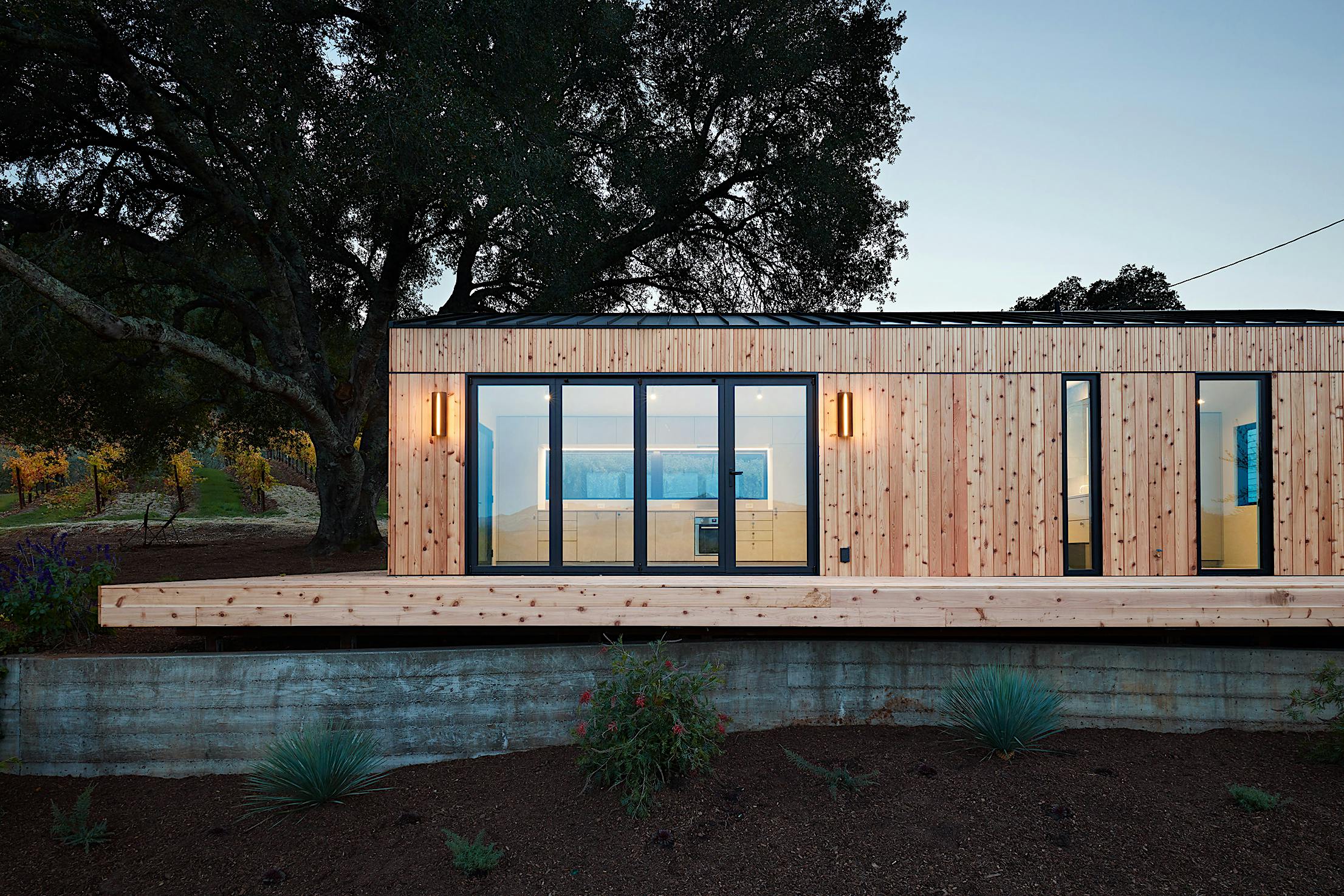 The Dwell House ADU - Folding Glass Walls Exterior