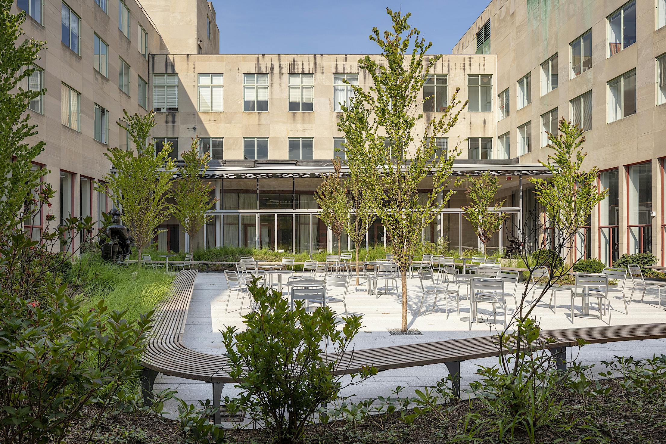 MIT Hayden Library Folding Glass Windows