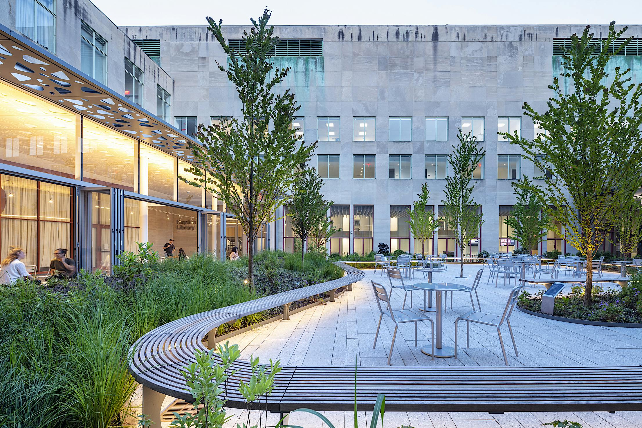 MIT Hayden Library Folding Glass Walls