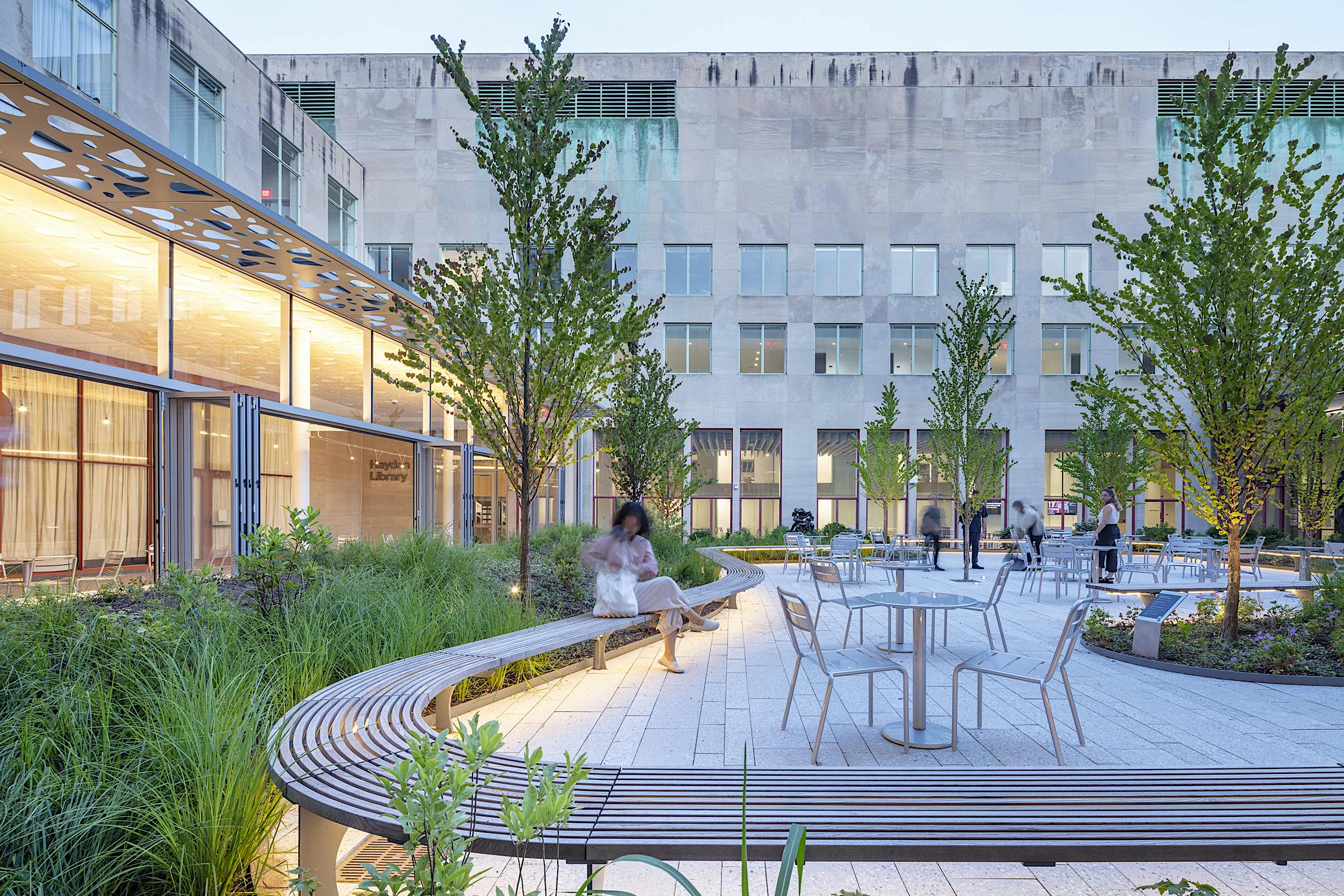 MIT Hayden Library Folding Glass Walls