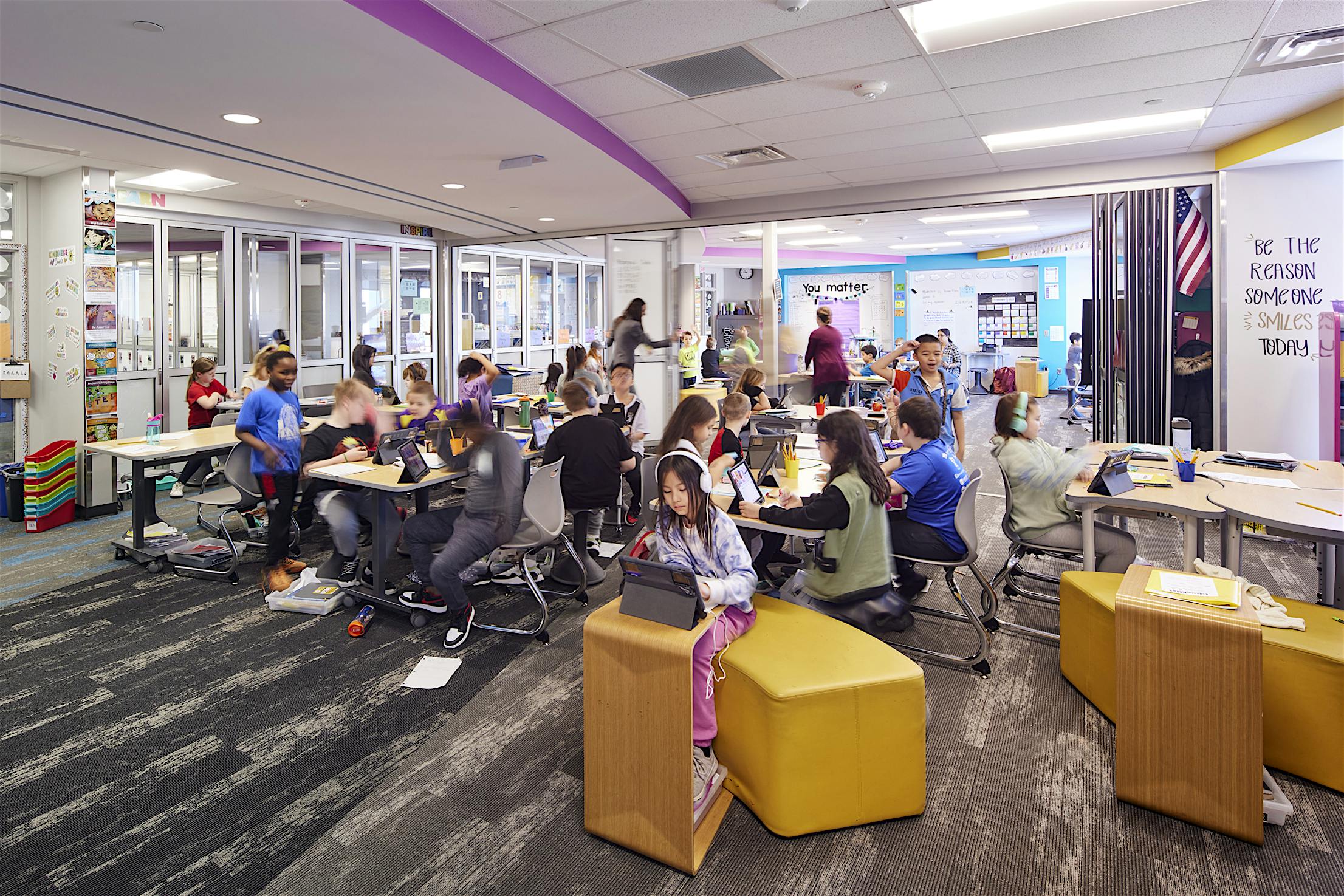 Centerview Elementary Flex Space Classroom