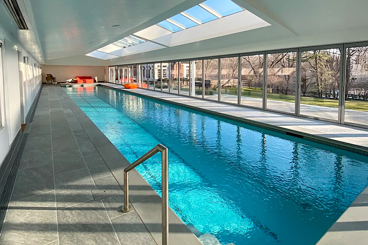 Warrenbrook Pool Branch Brook Indoor Pool | NanaWall