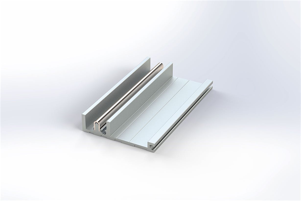 NanaWall Surface Mounted Flush - Outswing Sill