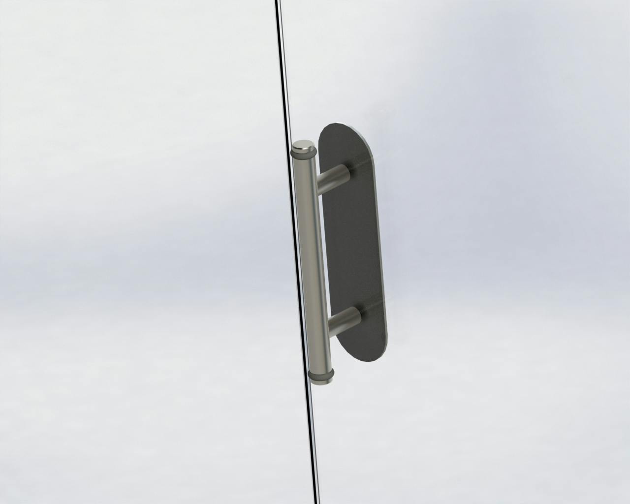 Push Plate/ Pull Handles  Combination