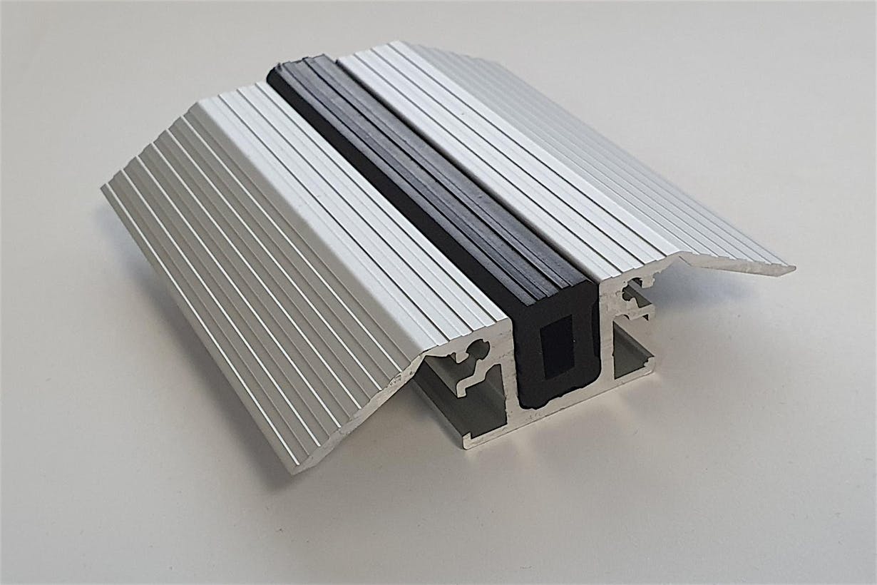 NanaWall Surface Mounted Sill At Swing Panel