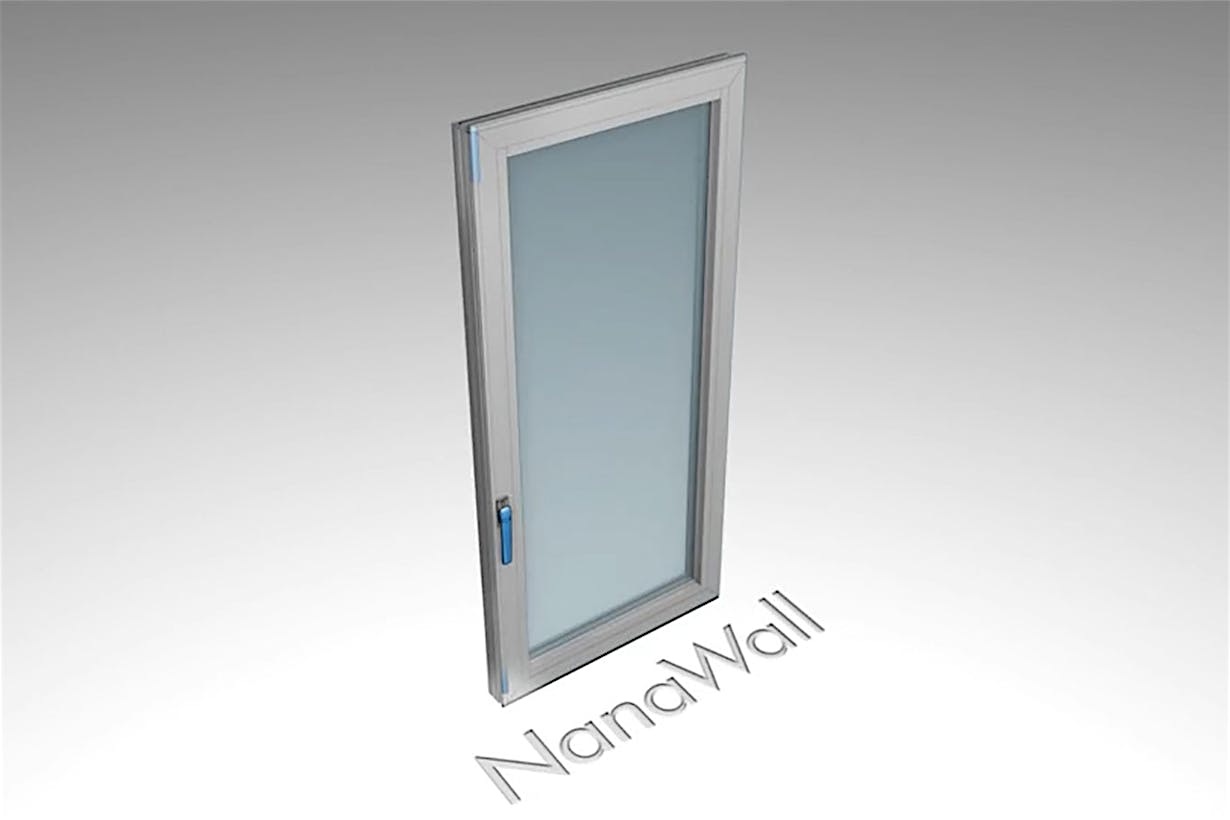 Glass walls multi-point locking system