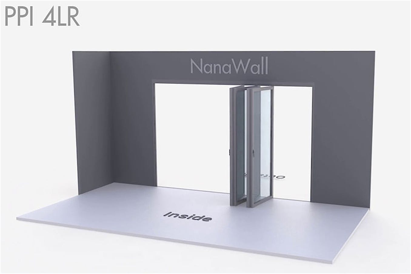 NW Reinforced 847 Generation 4 Folding Glass Wall NanaWall