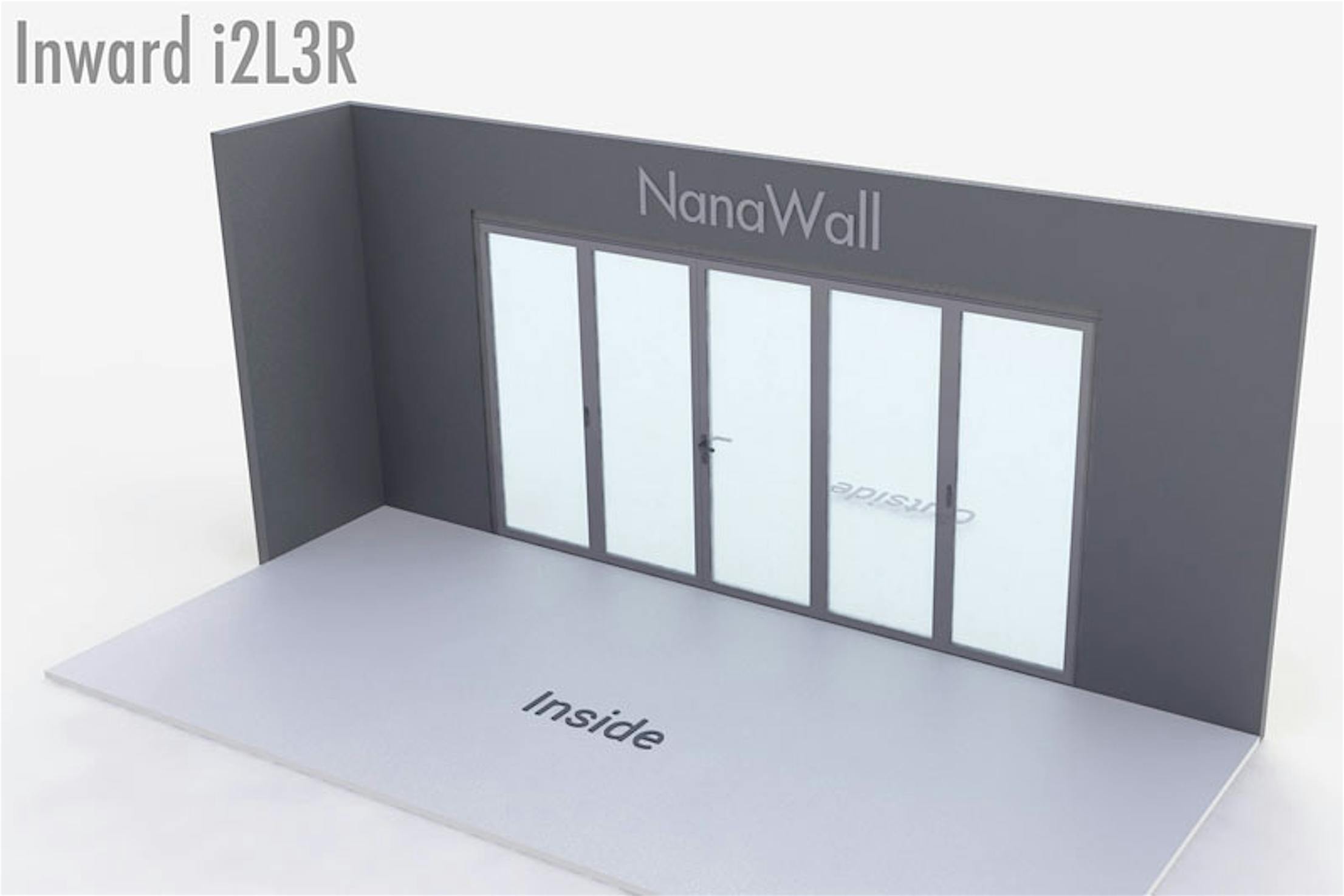 Glass walls inward 2L3R animation