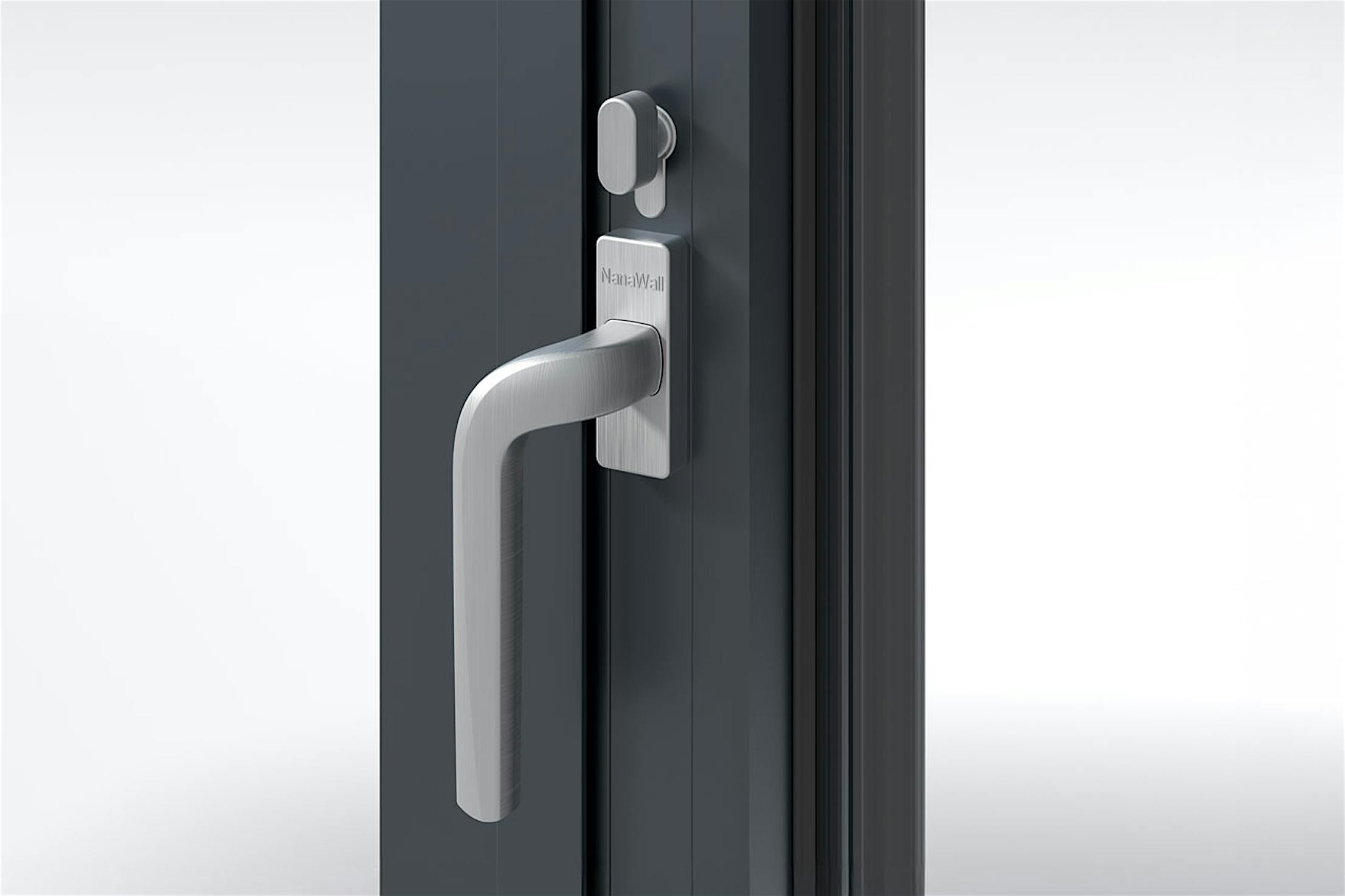 NW MultiSlide 630 - Cranked Handle with Thumb Turn