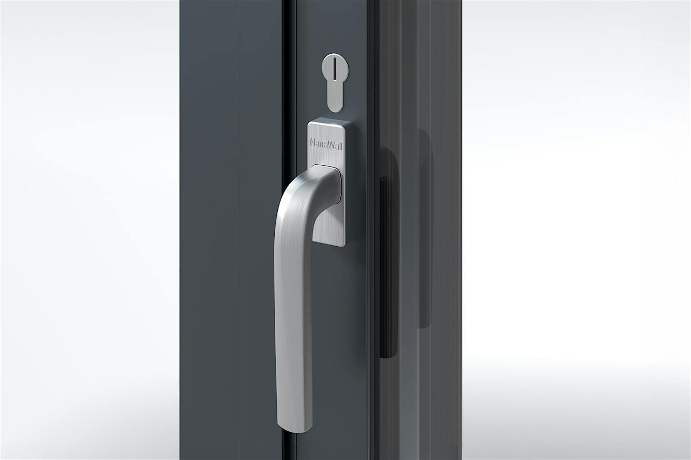 NW MultiSlide 630 - Two-Point Locking Handle with Key Cylinder