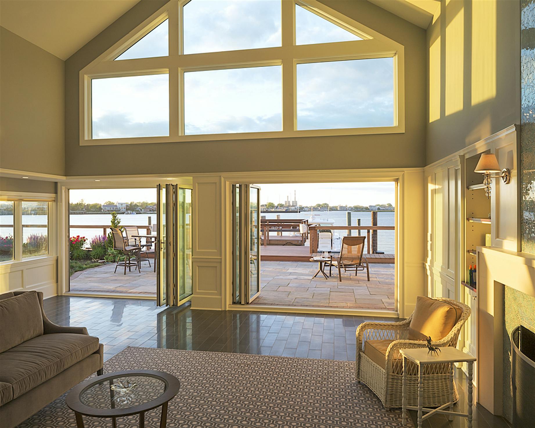 hurricane-rated opening glass door system